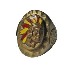 1940s Indian Head Ring