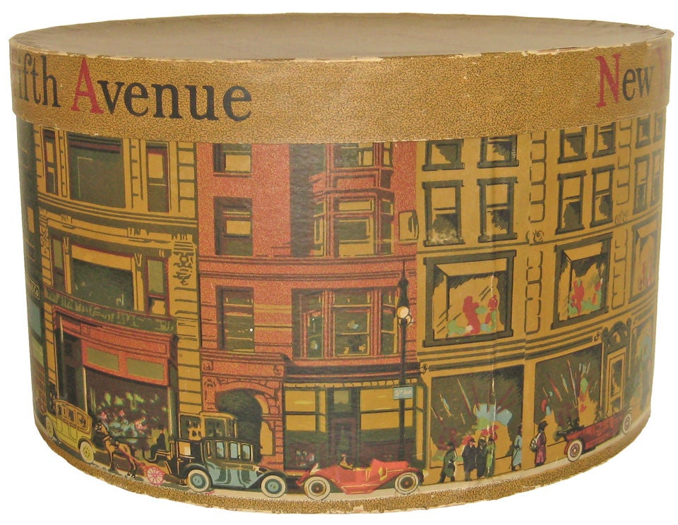 c. 1950 Men's Dobbs New York Hat w/ Box For Sale 1