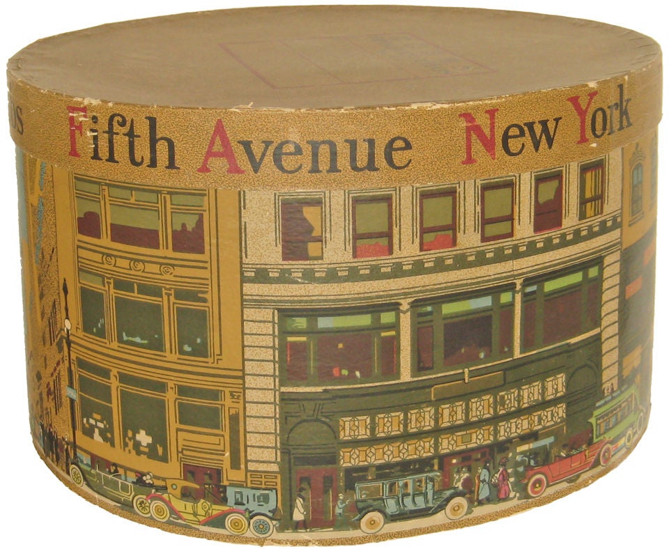 c. 1950 Men's Dobbs New York Hat w/ Box For Sale 2