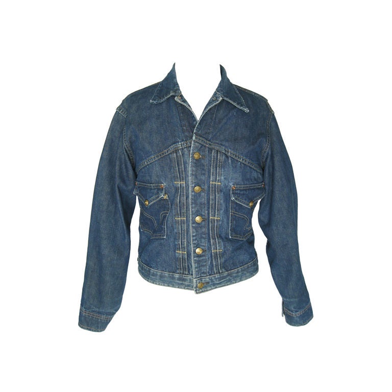 Early 1950s Big Smith Buckaroo Denim Jacket For Sale