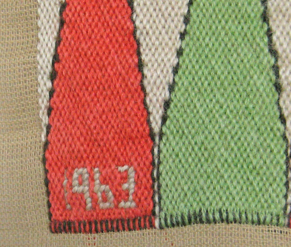 1960s Needlepoint Backgammon Board Panels