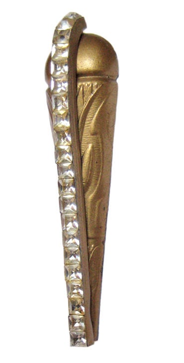 Art Deco Very Long Dress Clip