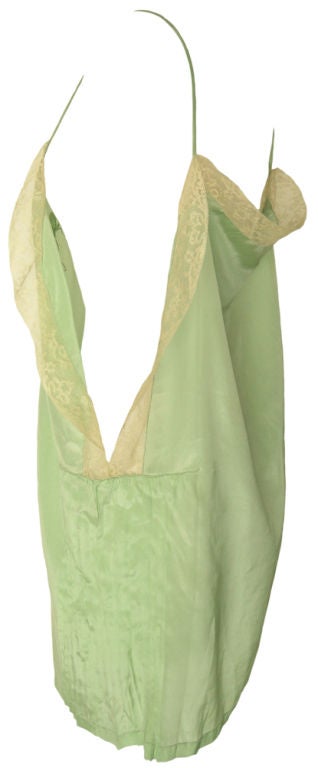 1920s Silk Slip, Trousseau Worthy, Flapper Undergarment