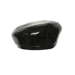 Vintage 1960s Mod Patent Leather Hat