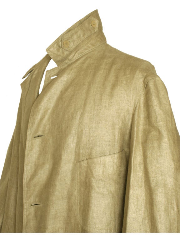 linen duster jacket