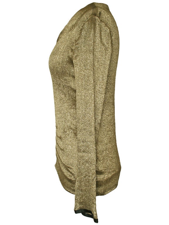 1920s Gold Bullion Pullover
