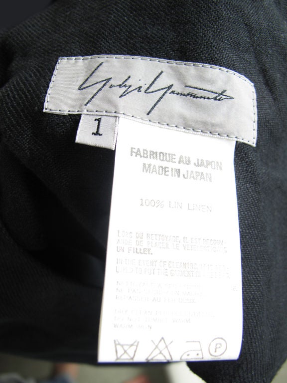 Yohji Yamamoto Wide Pants/ Jumper In Excellent Condition In Austin, TX
