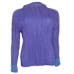 Issey Miyake Pleated Top Issey Miyake Pleated Top