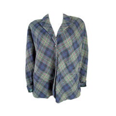 Vintage Kenzo Plaid Coat