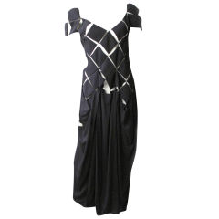 Yohji Yamamoto Squares Dress