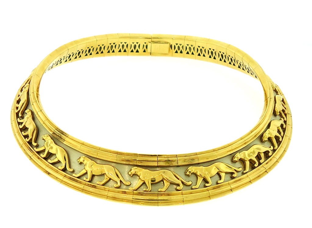 CARTIER PARIS Panther Collar