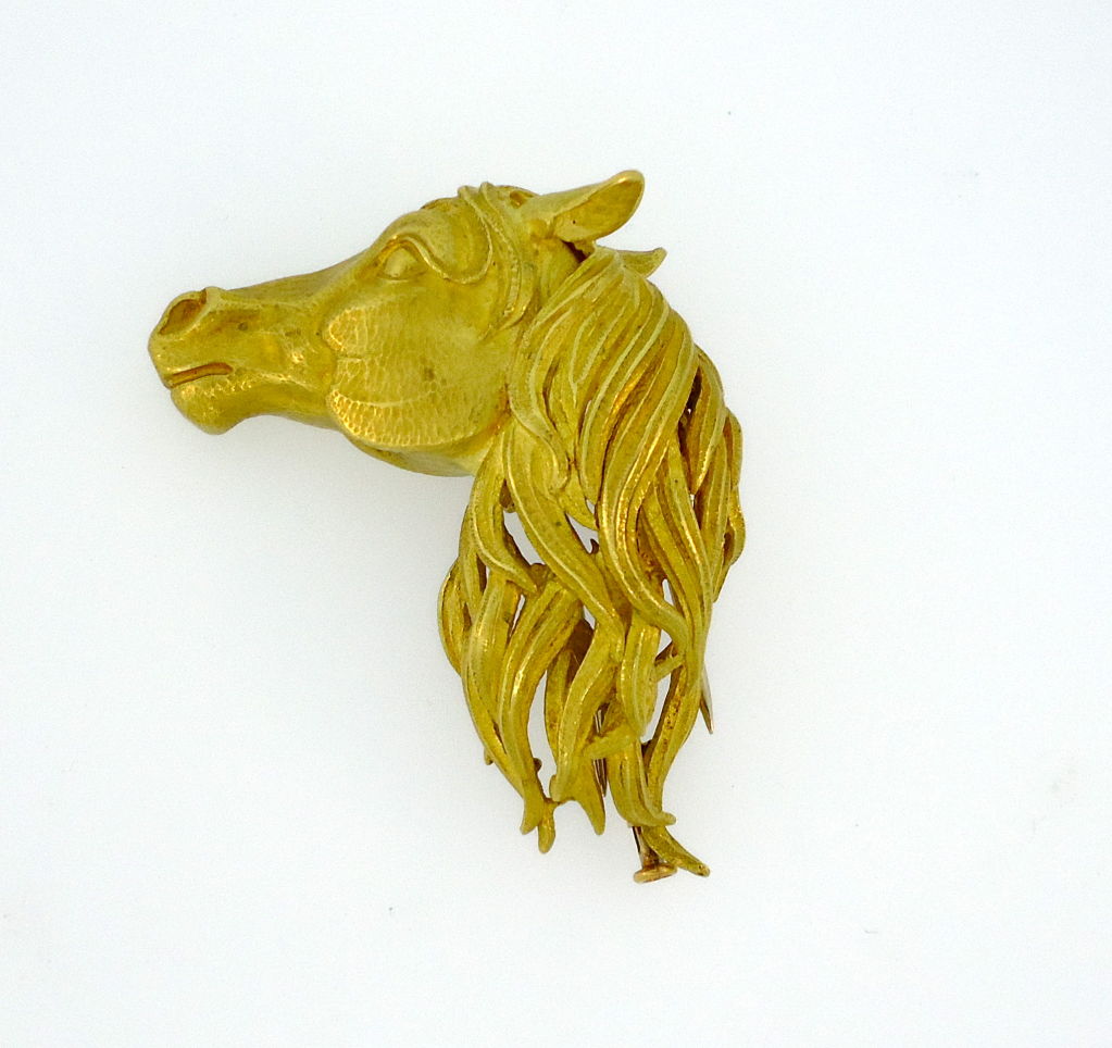 HERMES PARIS Equestrian Pin