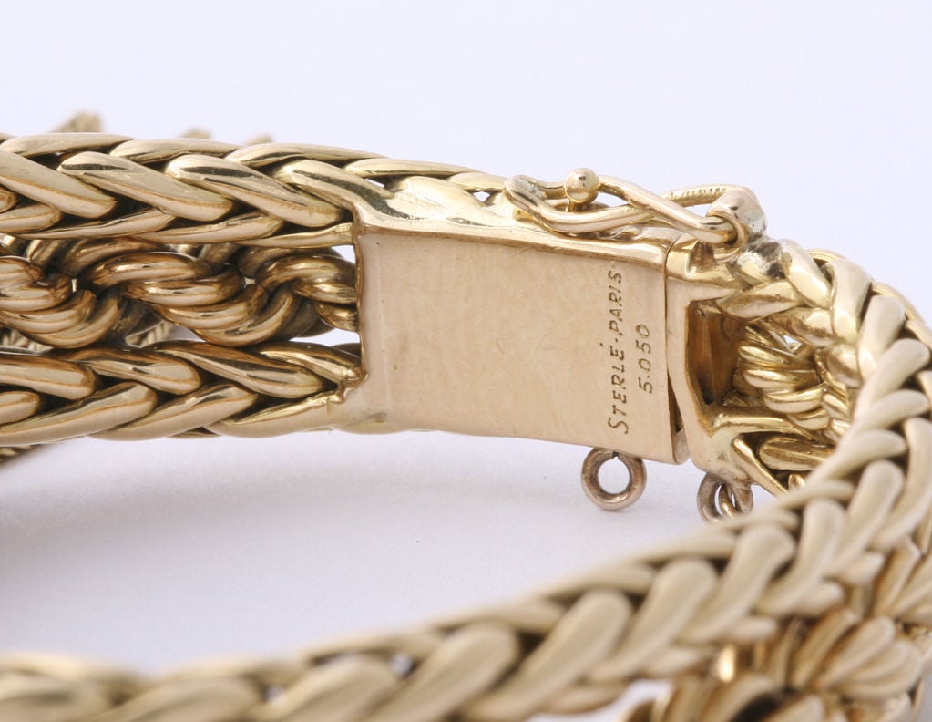 Women's STERLE PARIS Tassel Bracelet For Sale