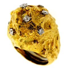 DAVID WEBB Gold Ring