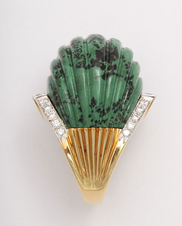 Azurite David Webb Ring