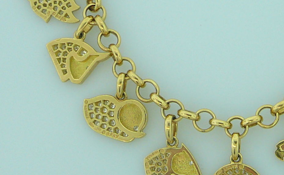 MARINA B Charm Bracelet
