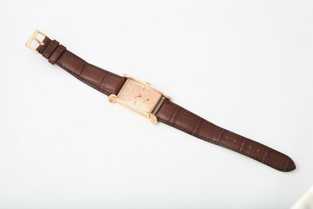 A rare rose gold Patek Philippe with 