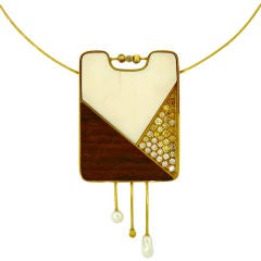 Rene Kern Modernist Pendant