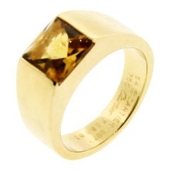 CARTIER Citrine Ring