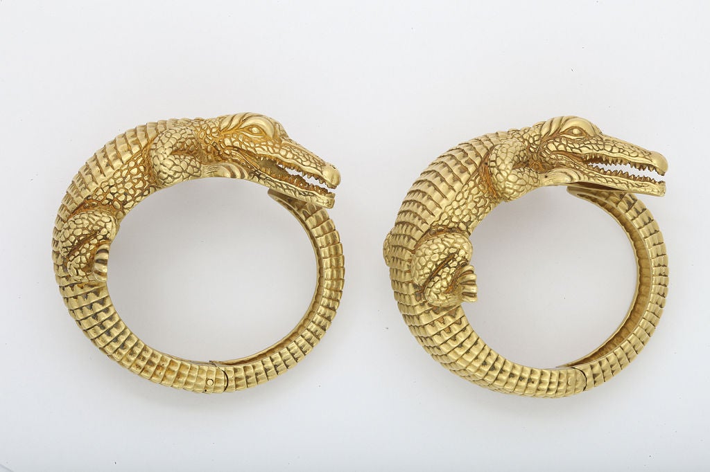 B. KIESELSTEIN-CORD Alligator Cuffs
