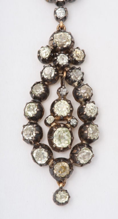 Georgian Diamond Earrings