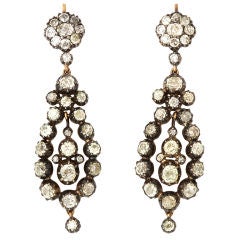Georgian Diamond Earrings
