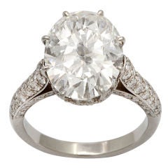 Oval Diamond Ring
