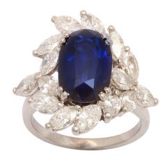 MELLERIO Sapphire and Diamond Ring