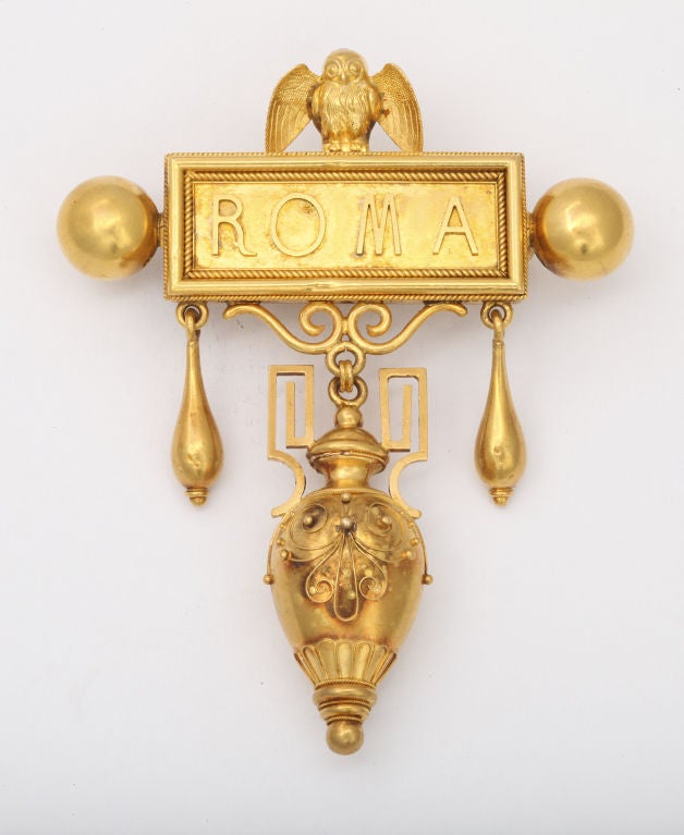 Etruscan Revival Demi Parure