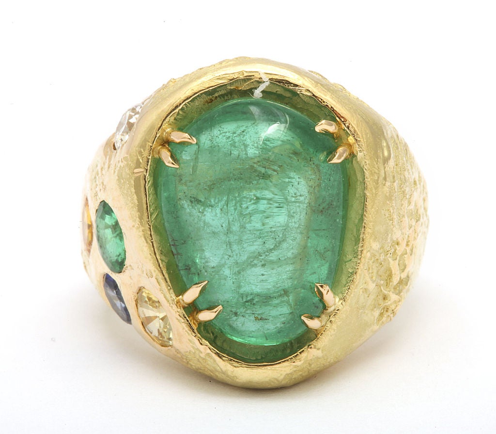 Women's Sugarloaf Emerald Ring
