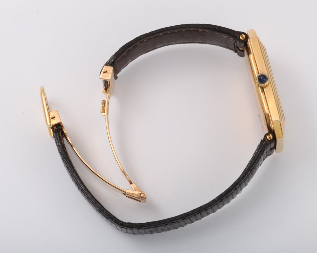 CARTIER Paris "Square" Galbe wristwatch