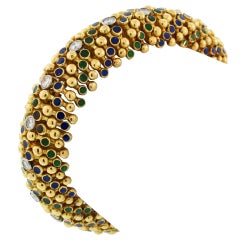 Flexible Gold and Diamond bracelet