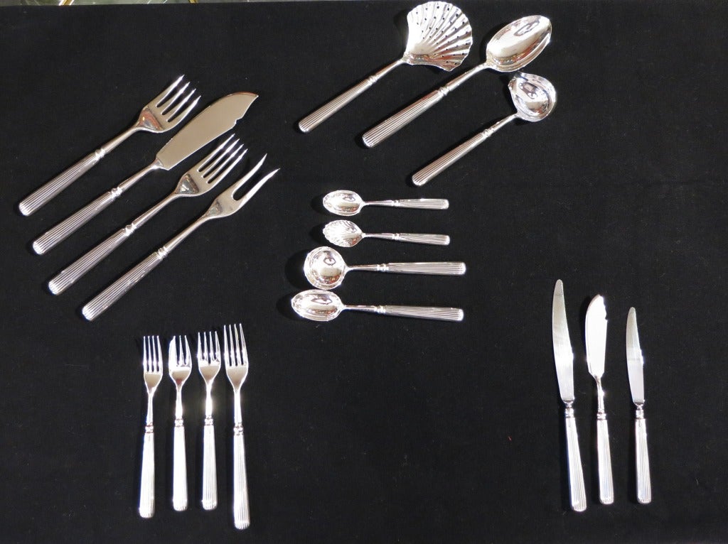 BUCCELLATI Silver Flatware Set