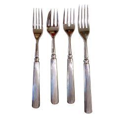 BUCCELLATI Silver Flatware Set