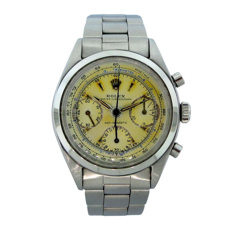 ROLEX Stainless Steel Oyster Chronograph Pre-Daytona Ref 6234 circa 1960s  For Sale at 1stDibs | rolex oyster chronograph antimagnetic, rolex oyster  chronograph