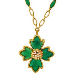 VAN CLEEF AND ARPELS Pendant and Chain