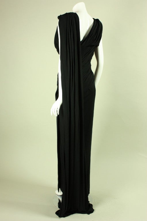 Women's Late 1940's Jacques Griffe Haute Couture Gown For Sale