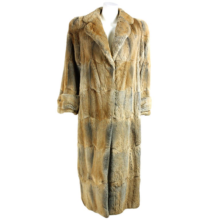 1990's Sheared Muskrat Coat from Neiman Marcus