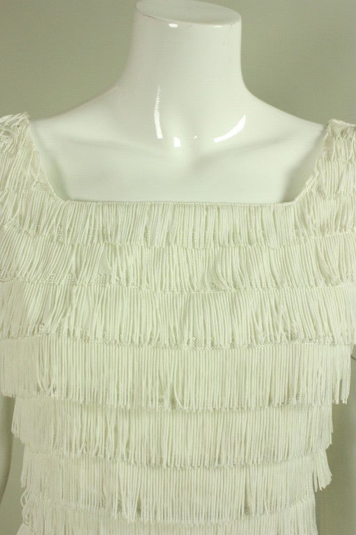1960's Fully Fringed Gown 1