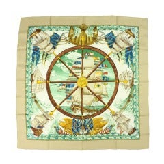 Hermes Silk Scarf: Vive le Vent