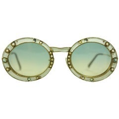 1960's Christian Dior Enameled Sunglasses