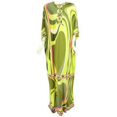 1970
s Leonard Caftan with Psychedelic Print
