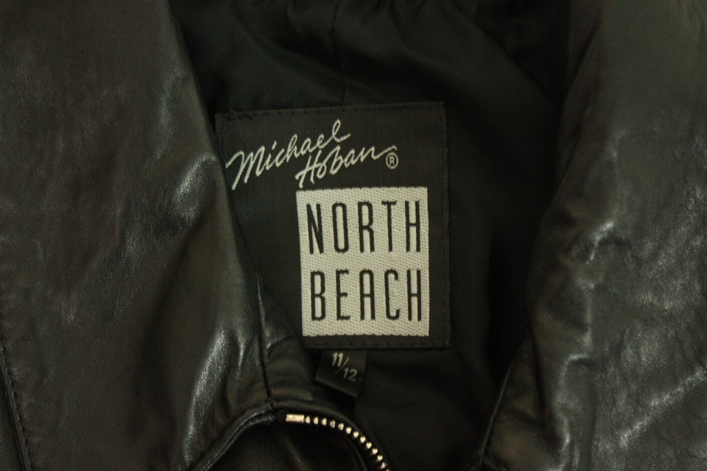1980's North Beach Fringed Leather Jacket 5