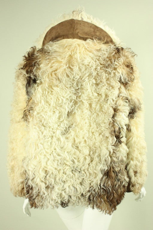 1970's Revillon Curly Lamb Jacket 1