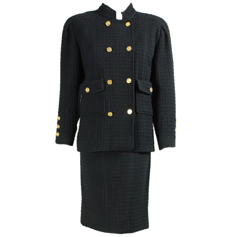 1980's Chanel Wool Suit