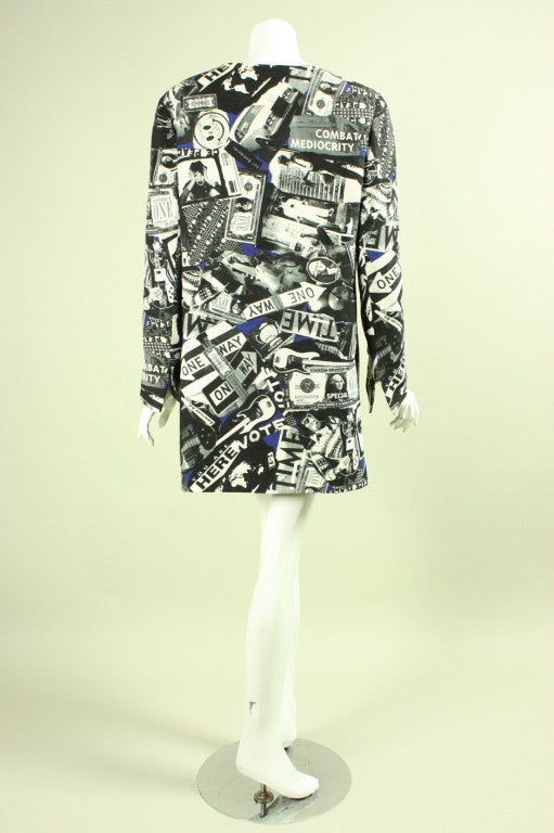 Ungaro Jacket with Pop Art Print In Excellent Condition In Los Angeles, CA