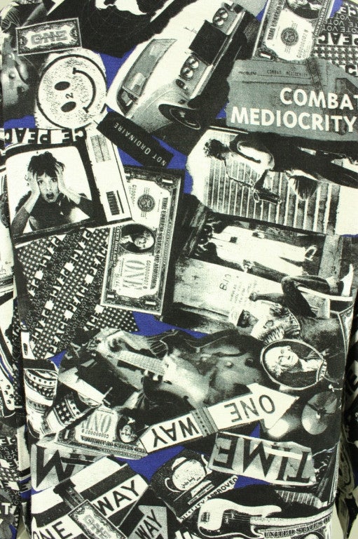 Women's Ungaro Jacket with Pop Art Print