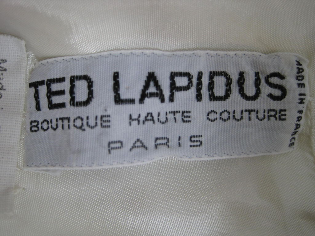 1970's Ted Lapidus Gown 4