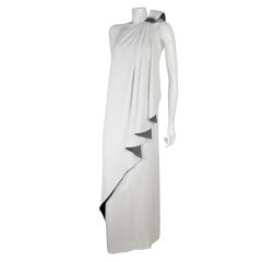 1970's Ted Lapidus Gown at 1stDibs