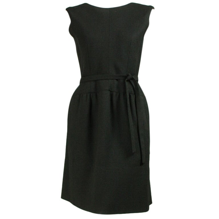 Norman Norell Little Black Dress, 1960s  For Sale